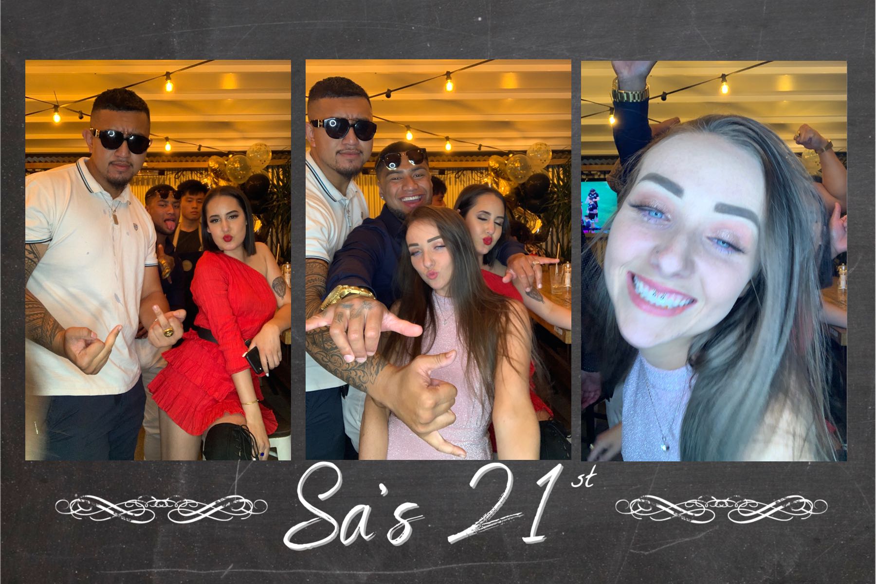 Sa's 21st | View more photos from the event at gallery.photobooth.co.nz/u/SelfieCentral/Sas-21st